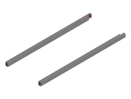 BLUM MERIVOBOX podélný reling šedá (Délka 550 mm)