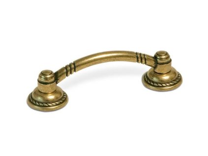 Nábytková úchytka Dorota staromosaz (Rozteč 64 mm)