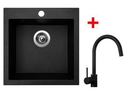 Viva455 granblack Vitalia cerna mat