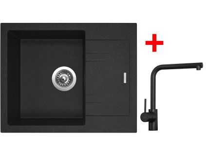 Linea600 granblack Elka cerna mat
