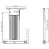desk bar como c 500 hv tv