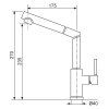 Sinks MIX 350 P (Barva Chrom)