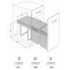 kos 2x20l medium 40 modul tv