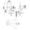 blanco baterie catris s flexo nerez imitace schema