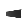 Cemux H Box SLIM vnitrni zasuvka cerny celni panel 1200mm