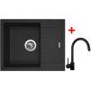 Linea600 granblack Vitalia cerna mat