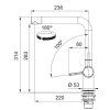 franke FN6564 Active new chrom TV