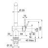 franke FN6564 Active new chrom TV2