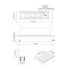 flatbox 3xzasuvka usb tv
