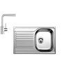 Blanco set TIPO 45 S Compact a MILA chrom