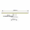 LED svetlo AMBER chrom2