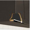 Led profil skyline cerny 3m krytka mlecna podobr