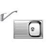 Blanco set TIPO 45 S Compact a DARAS chrom
