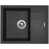 Sinks LINEA 600 N (Barva Černá granitová, Označení Granblack)