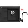 Set Sinks Rim650P granblack a Polo granblack