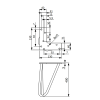 Stolova noha SY 43 Schema