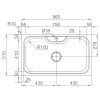 Sinks bigger 800 V schema
