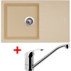 Set Sinks LINEA 780 + PRONTO chrom (Barva Černá metalická, Označení Metalblack)