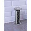 Design Light vysuvny automaticky zasuvkovy sloupek LIFT BOX 3x230V a 2xUSB Barva hlinik3