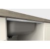 Vzpěra hliníková classic pod kuchyňský dřez (Barva Šedá, Šířka skříňky 900 mm)