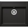 Kuchyňský granitový dřez SCHOCK MONO N-100 (Barva Černá metalická, Označení Magma)