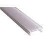 Krycí pásek naklapávací pro LED profil navrch LL-08 - 3 m (Typ mléčný)