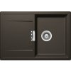 Kuchyňský granitový dřez SCHOCK MONO D-100S (Barva Černá metalická, Označení Magma)