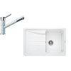 Blanco set SONA 45 S + KANO SILGRANIT-Look