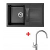 Set Sinks CRYSTAL 780 Metalblack+ baterie  + Dárek