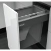 CEMUX Sorter Bins 400 mm - 1 x 35L, výška 570 mm + H Box SLIM bílý