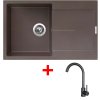 Set Sinks ULTIMA 790 + baterie ARCO černá matná (Barva Černá metalická, Označení Metalblack)