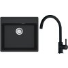 Franke dřez MRG 610-52  RTL + FC 6018 (Barva Černá, Označení Černá matná)