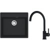 Franke dřez MRG 610-52  RTL + FC 6018 (Barva Černá, Označení Černá matná)