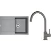 Franke dřez MRG 611 + FC 6018 (Barva Šedá, Označení Šedý kámen)