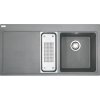 Franke dřez MTG 651-100 odkap vlevo (Barva Šedá, Označení Šedý kámen)