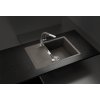Kuchyňský granitový dřez SCHOCK MONO D-100 (Barva Černá, Označení Puro)