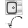 Set Sinks STAR 580 V matný+ baterie (Baterie EVERA)