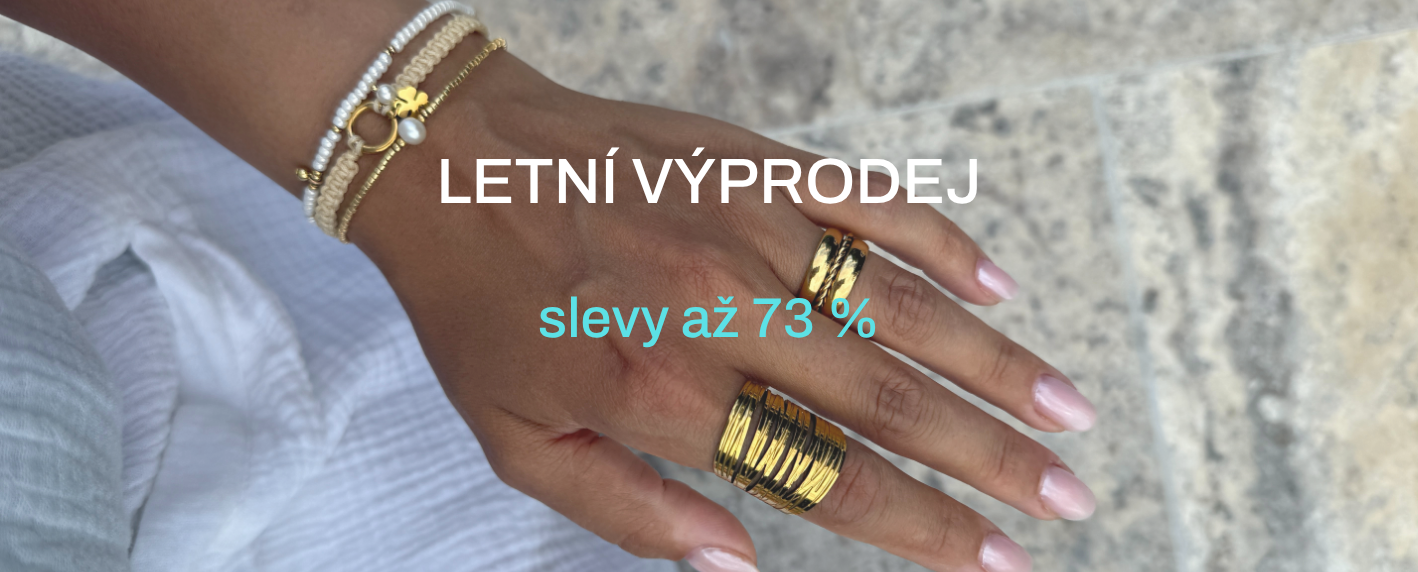 Letní výprodej šperků Sylviene se slevami až 73 %!