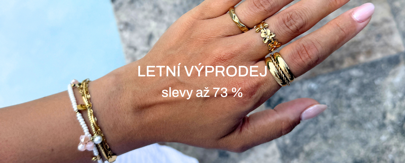 Letní výprodej šperků Sylviene se slevami až 73 %!