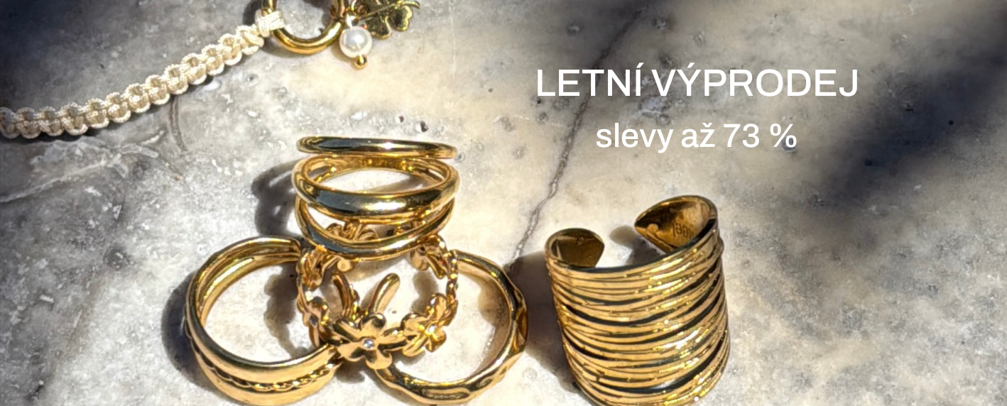 Letní výprodej šperků Sylviene se slevami až 73 %!