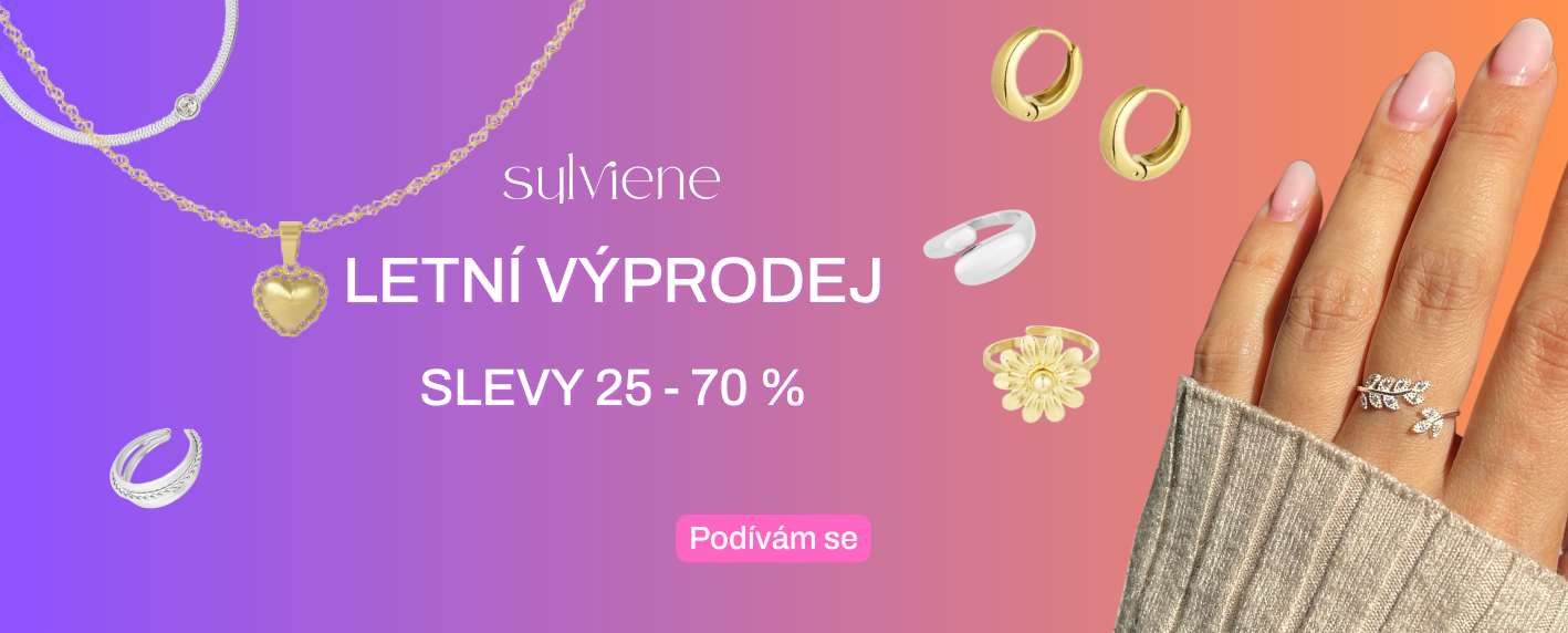 Letní výprodej šperků Sylviene