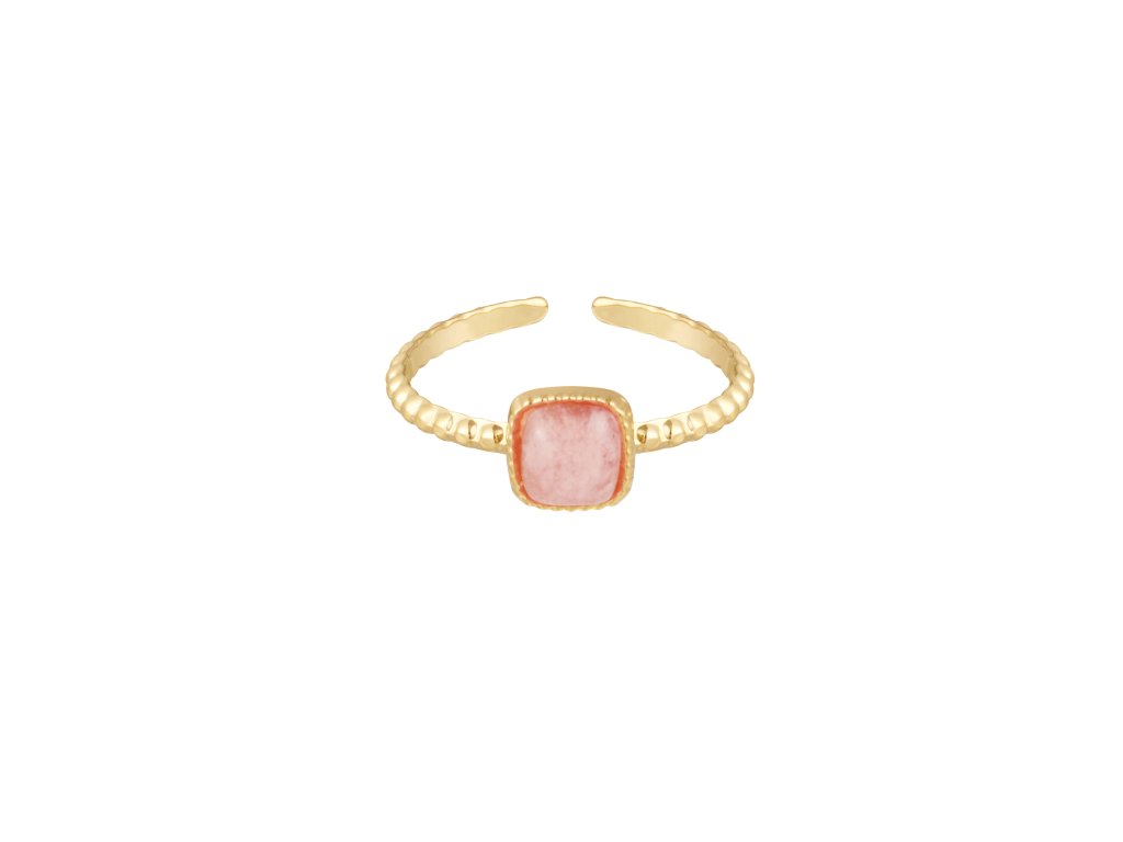 Prstýnek RIVA Pink Gold