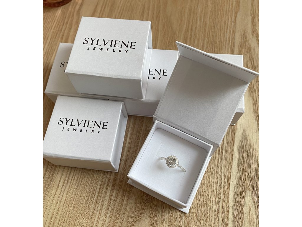 Dárková krabička Sylviene na náušnice/prstýnek - SYLVIENE