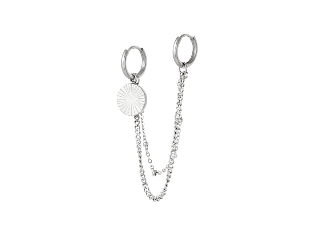 Single náušnice GIULIA Silver