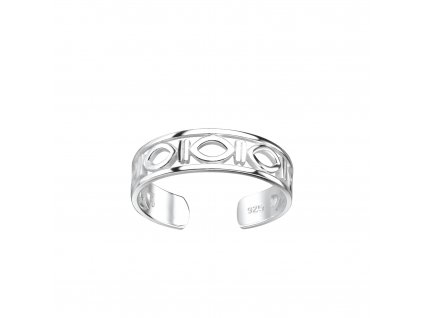 Stříbrný prsten na nohu Ellipse  Ag 925/1000