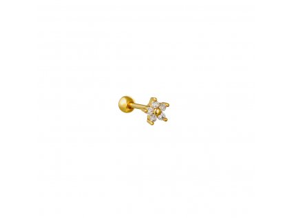 Piercing FLOWER Gold