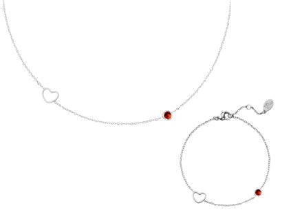 Sada Birthstone Silver