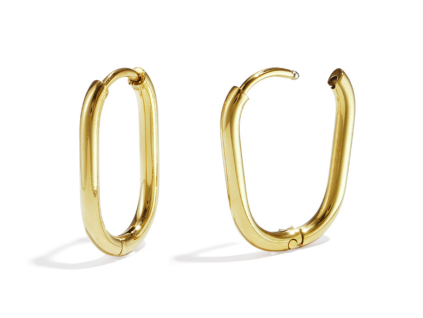 Náušnice SISI Oval Gold