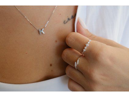 Stříbrný prstýnek SPARKLE se zirkony  Ag 925/1000