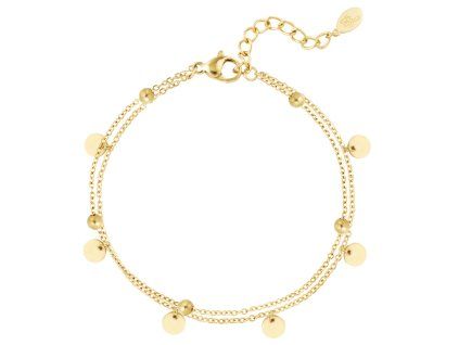 Dvojitý náramek MAEVE Gold